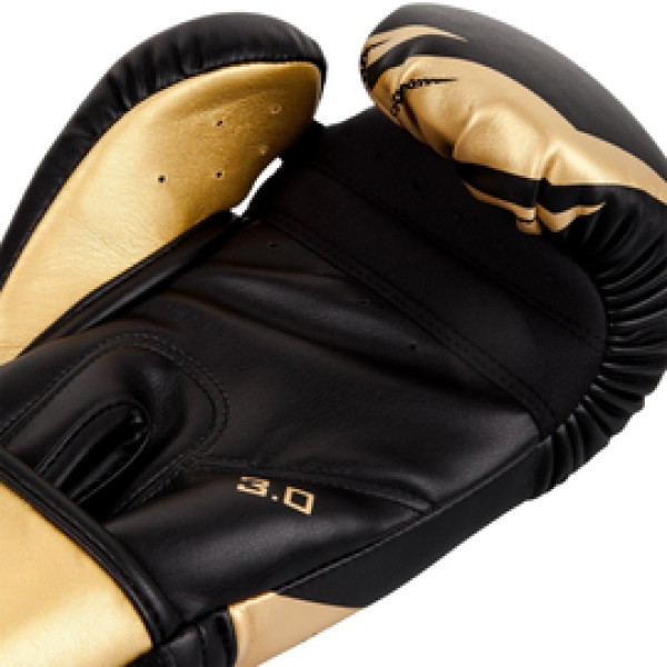Боксерские перчатки Venum Challenger 3.0 Boxing Gloves Black Gold