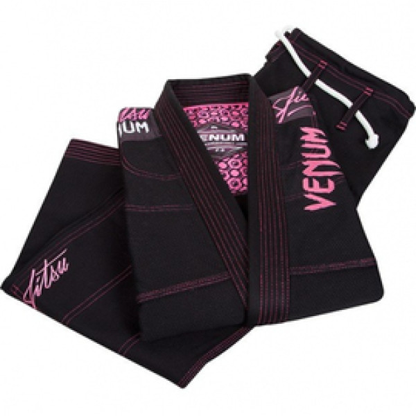 Женское кимоно для джиу-джитсу Venum Challenger 2.0 Women BJJ GI Black