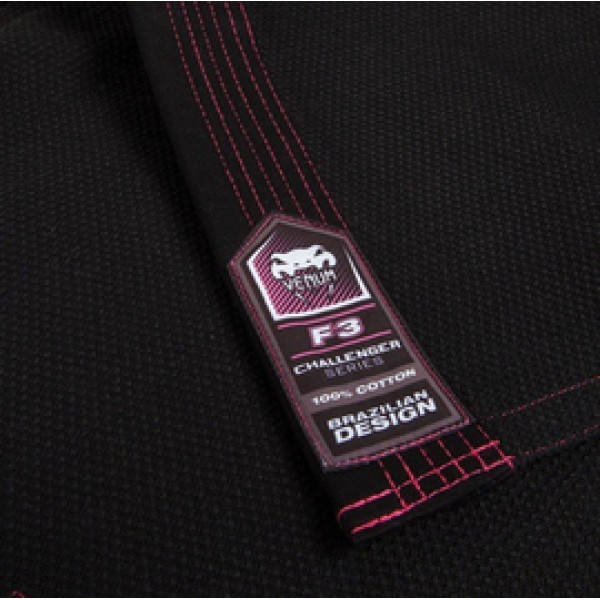 Женское кимоно для джиу-джитсу Venum Challenger 2.0 Women BJJ GI Black