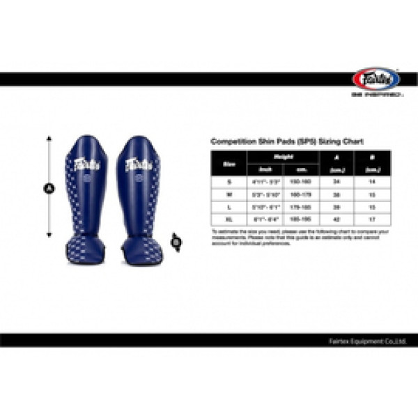 Защита голени Fairtex SP5 Yellow