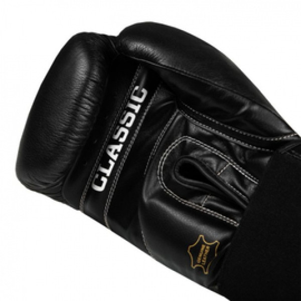 Боксерские перчатки Title Classic Leather Elastic Training Gloves 2.0 Black