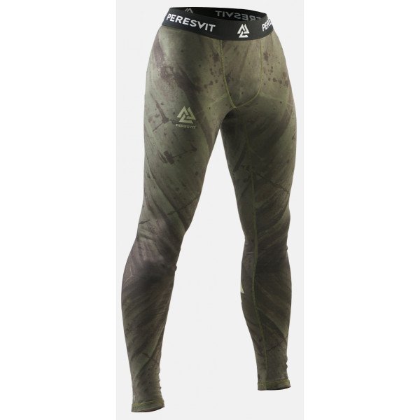 Компрессионные штаны Peresvit Immortal 2.0 Military Green MMA Leggings