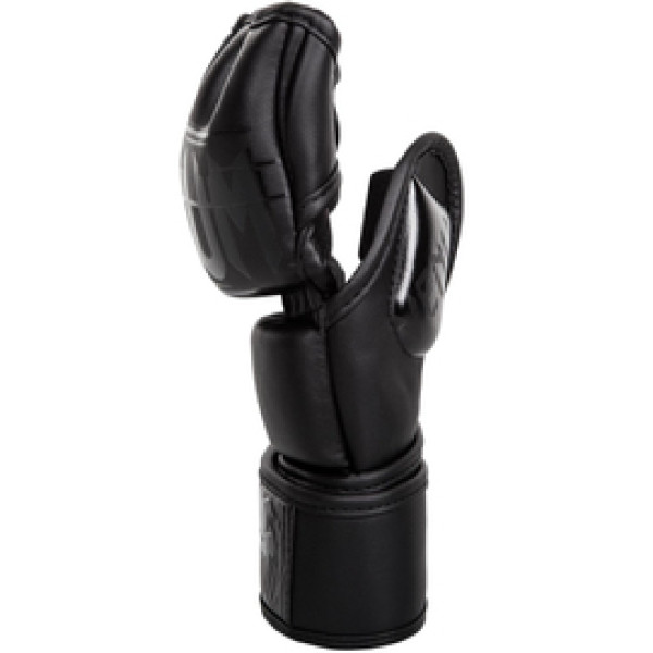 Перчатки Venum Undisputed 2.0 MMA Gloves - Semi Leather Matte Black