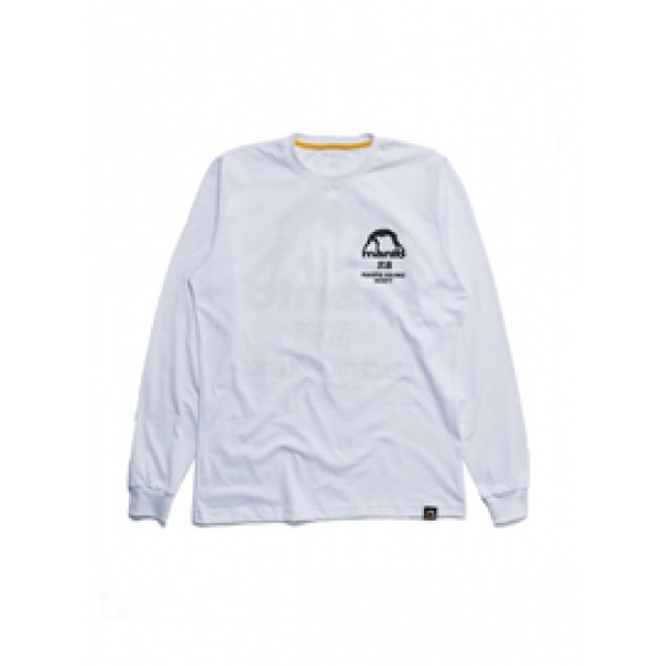 Лонгслив MANTO Longsleeve Society White