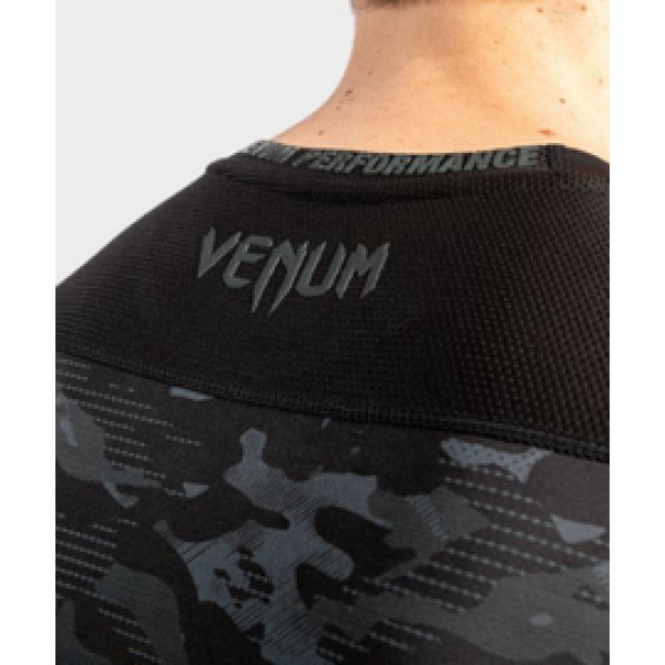 Рашгард Venum Defender Rashguard Short Sleeves Dark Camo