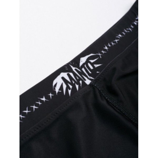 Компрессионные штаны MANTO Grappling Tights Voodoo 2.0 Black