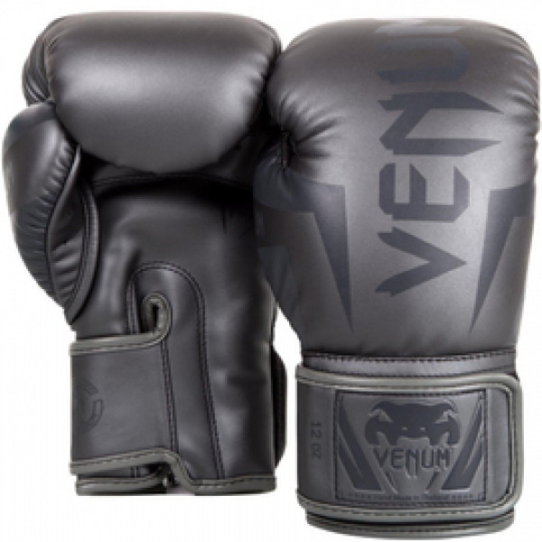 Боксерские перчатки Venum Elite Boxing Gloves Grey