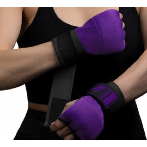 Гелевые бинты Hayabusa Quick Gel Handwraps Purple Black