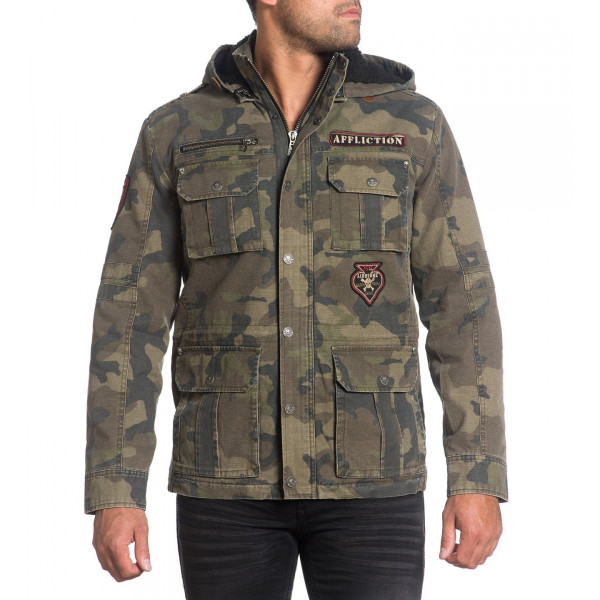 Куртка Affliction Rusty Break Jacket Camo