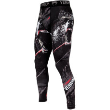 Компрессионные штаны Venum Grizzli Spats Black