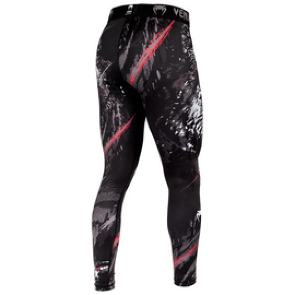 Компрессионные штаны Venum Grizzli Spats Black