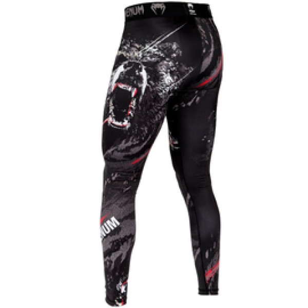 Компрессионные штаны Venum Grizzli Spats Black