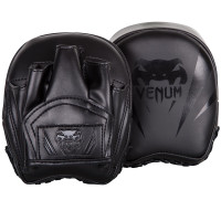 Лапы Venum Elite Mini Punch Mitts Black Black