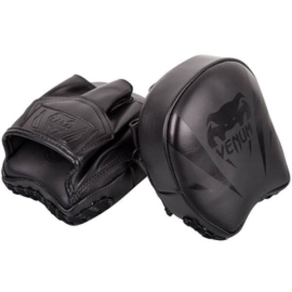 Лапы Venum Elite Mini Punch Mitts Black Black