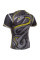 Рашгард Venum Snaker Rashguard Short Sleeves Black Yellow