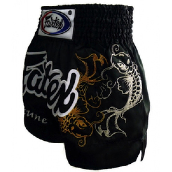 Шорты для тайского бокса Fairtex My Fortune Black Muaythai Shorts