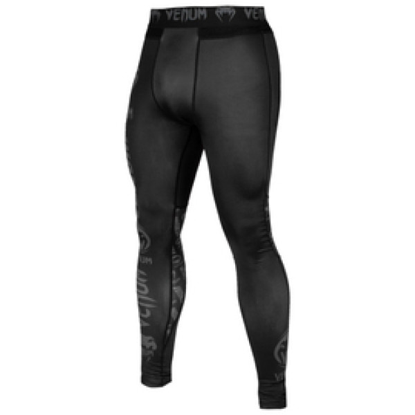 Компрессионные штаны Venum Logos Tights Black Black