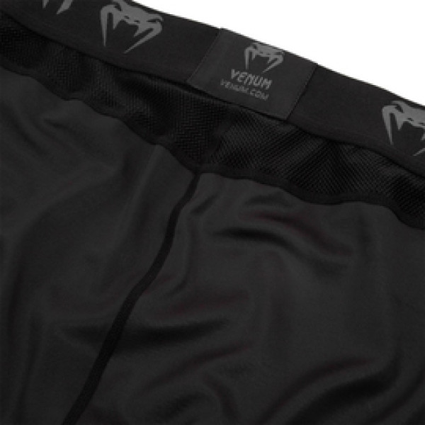 Компрессионные штаны Venum Logos Tights Black Black