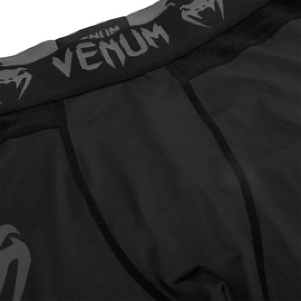 Компрессионные штаны Venum Logos Tights Black Black