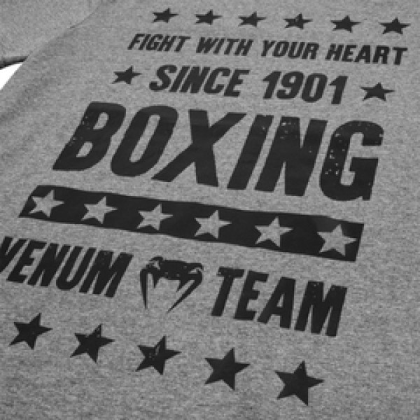 Футболка Venum Boxing Origins T-shirt Grey
