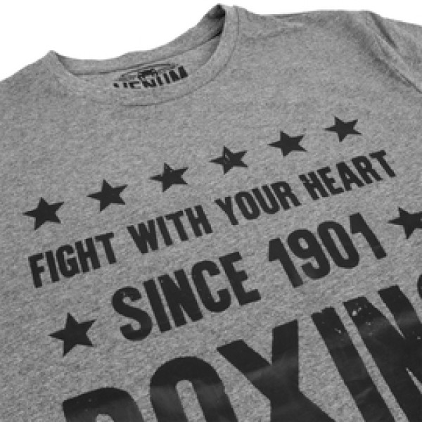 Футболка Venum Boxing Origins T-shirt Grey