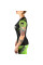 Женская Футболка Venum Training Camp 2.0 T-Shirt Black Neo Yellow