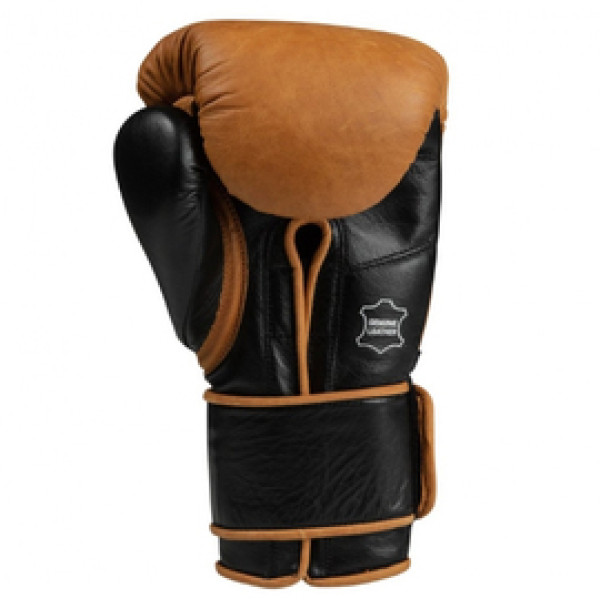 Боксерские перчатки Title Vintage Training Gloves Black Brown