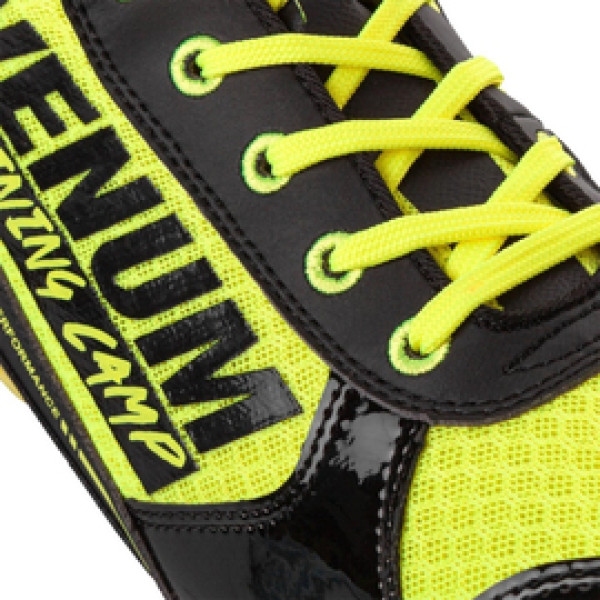 Боксерки Venum Giant Low VTC 2 Edition Boxing Shoes Neo Yellow Black
