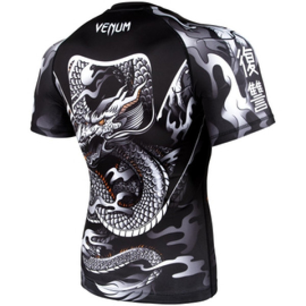 Рашгард Venum Dragons Flight Rashguard Short Sleeves Black
