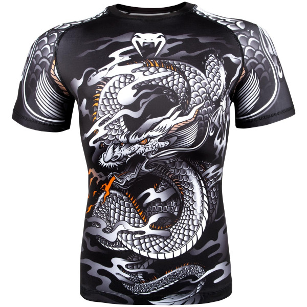 Рашгард Venum Dragons Flight Rashguard Short Sleeves Black