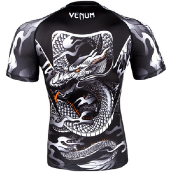 Рашгард Venum Dragons Flight Rashguard Short Sleeves Black