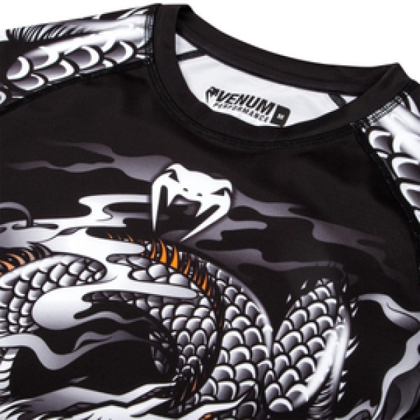 Рашгард Venum Dragons Flight Rashguard Short Sleeves Black