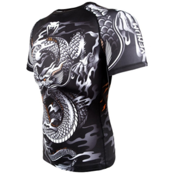 Рашгард Venum Dragons Flight Rashguard Short Sleeves Black