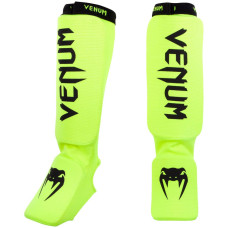 Защита голени и голеностопа Venum Kontact Shinguards Yellow
