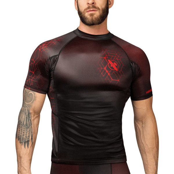 Рашгард Hayabusa Geo Short Sleeve Rashguard Red