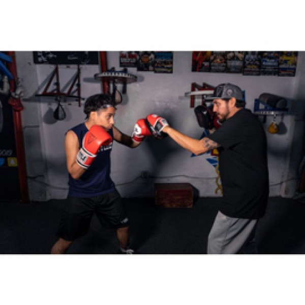 Боксерские перчатки Title GEL E-Series Training Gloves Red White