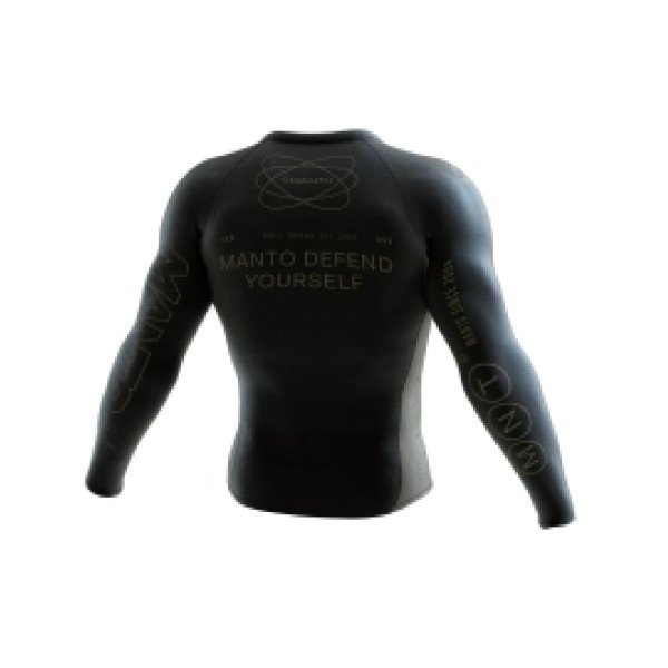 Рашгард MANTO Long Sleeve Rashguard Elipses Black