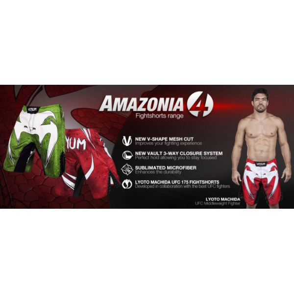 Шорты Venum Amazonia 4.0 Fightshorts Red