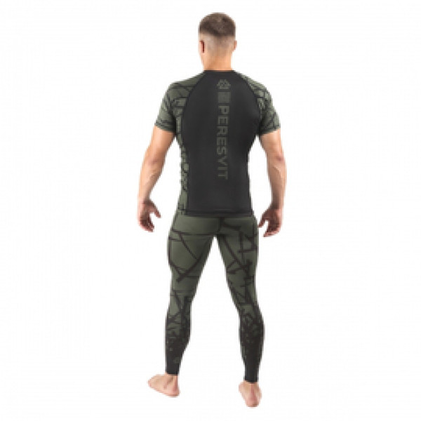 Рашгард Peresvit Rival Rashguard Riffle Green Shortsleeve