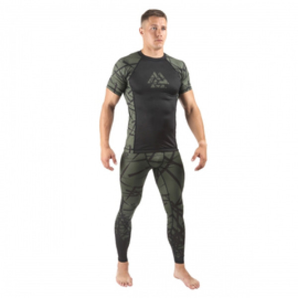 Рашгард Peresvit Rival Rashguard Riffle Green Shortsleeve