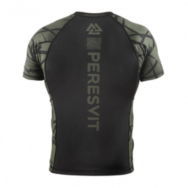 Рашгард Peresvit Rival Rashguard Riffle Green Shortsleeve