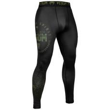 Компрессионные штаны Venum Signature Spats Black Khaki Exclusive