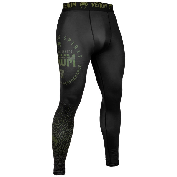 Компрессионные штаны Venum Signature Spats Black Khaki Exclusive