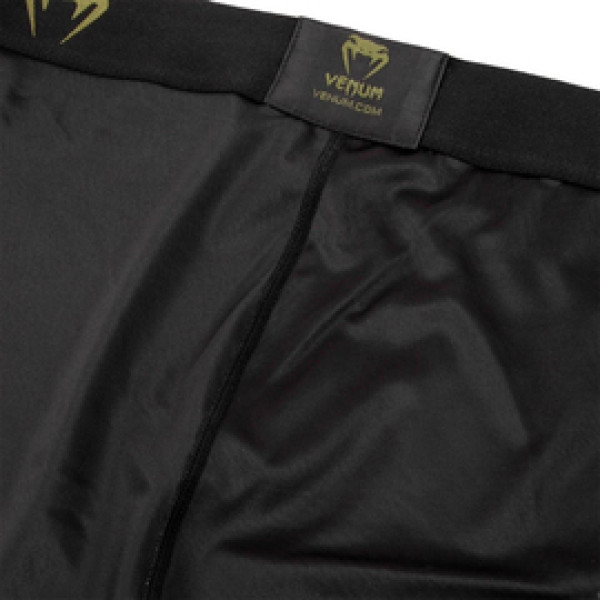 Компрессионные штаны Venum Signature Spats Black Khaki Exclusive