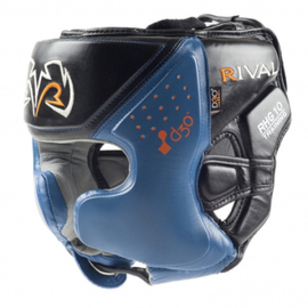 Шлем Rival D3O Intelli-Shock Pro Training Headgear Blue