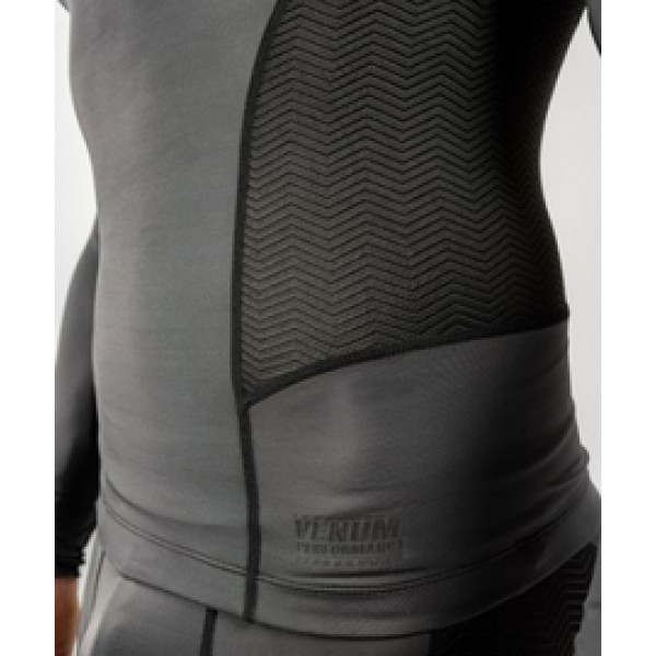 Рашгард Venum G-Fit Rashguard Long Sleeves Grey Black