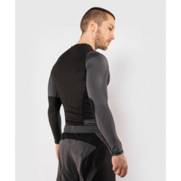 Рашгард Venum G-Fit Rashguard Long Sleeves Grey Black