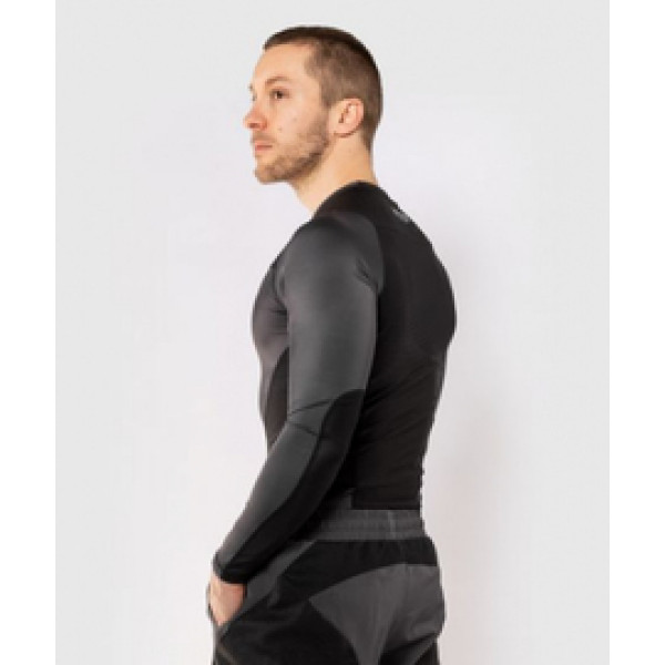Рашгард Venum G-Fit Rashguard Long Sleeves Grey Black