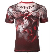 Футболка Affliction Upward T-Shirt Red