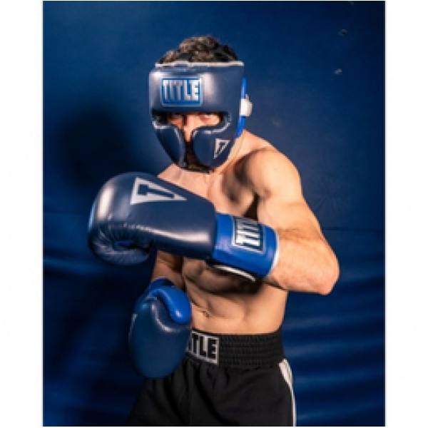 Шлем Title Boxing Royalty Leather Training Headgear